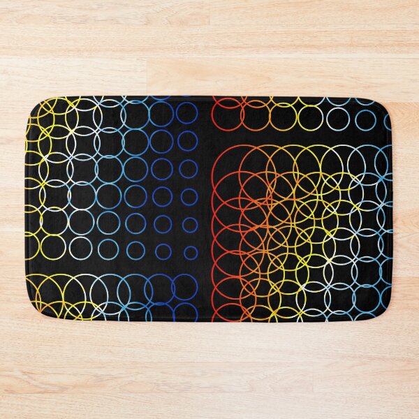 Item preview, Psychedelic 3D Overlapping Circles, Abstract Geometric Design designed and sold by K. Scott  Teeters.