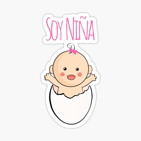 SOY NIÑA Pegatina