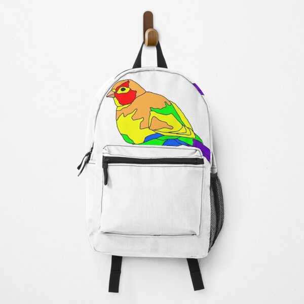 Item preview, LGBT+ Rainbow Pride Canary designed and sold by AdoraBirdArt.