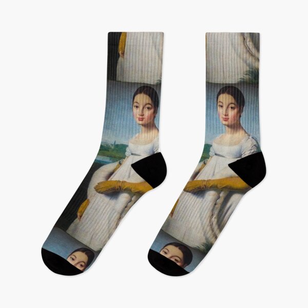 Item preview, Louvre Paris - Portrait of Mme. Caroline Riviere designed and sold by missioncreek.