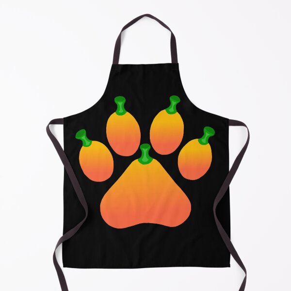 Item preview, Orange Halloween Pet Pumpkin Paw designed and sold by Deborah Camp.
