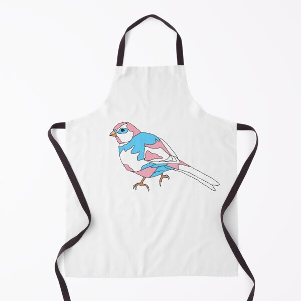 Aperçu de l'œuvre Trans Pride Canary créée et vendue par AdoraBirdArt.