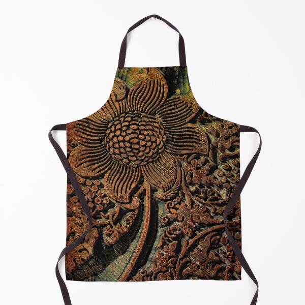 Item preview, Beautiful Floral Arts and Crafts movement vintage carved wood block designed and sold by Glimmersmith.