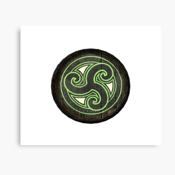Morthal Shield Canvas Print