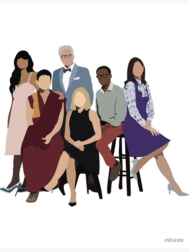 "The Good Place" Art Print by mkunze Redbubble