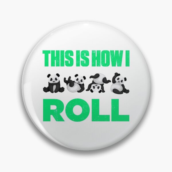 Item preview, Cute Panda Funny This Is How I Roll designed and sold by artworkbyrihen.