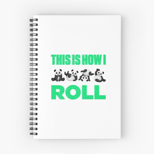 Item preview, Cute Panda Funny This Is How I Roll designed and sold by artworkbyrihen.