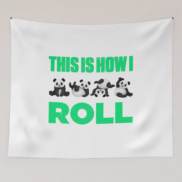 Item preview, Cute Panda Funny This Is How I Roll designed and sold by artworkbyrihen.