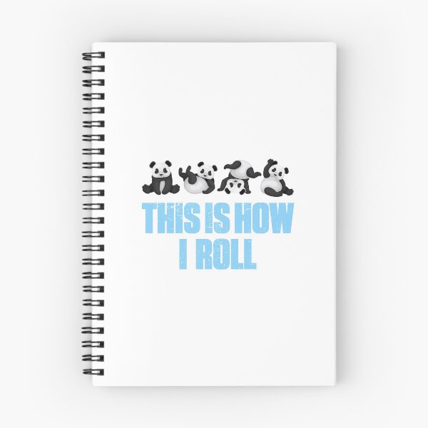 Item preview, Cute Panda Funny This Is How I Roll designed and sold by artworkbyrihen.