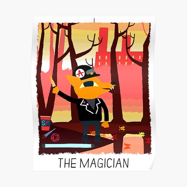 Night In The Woods Tarot - Magician Gregg