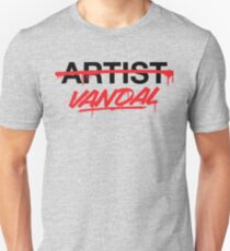Vandal Not Artist (v2) Unisex T-Shirt