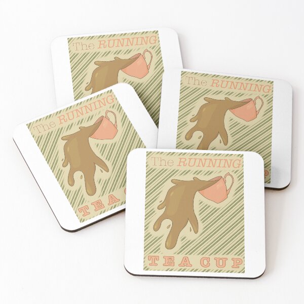 Item preview, The Running Tea Cup designed and sold by wilderthanmost.