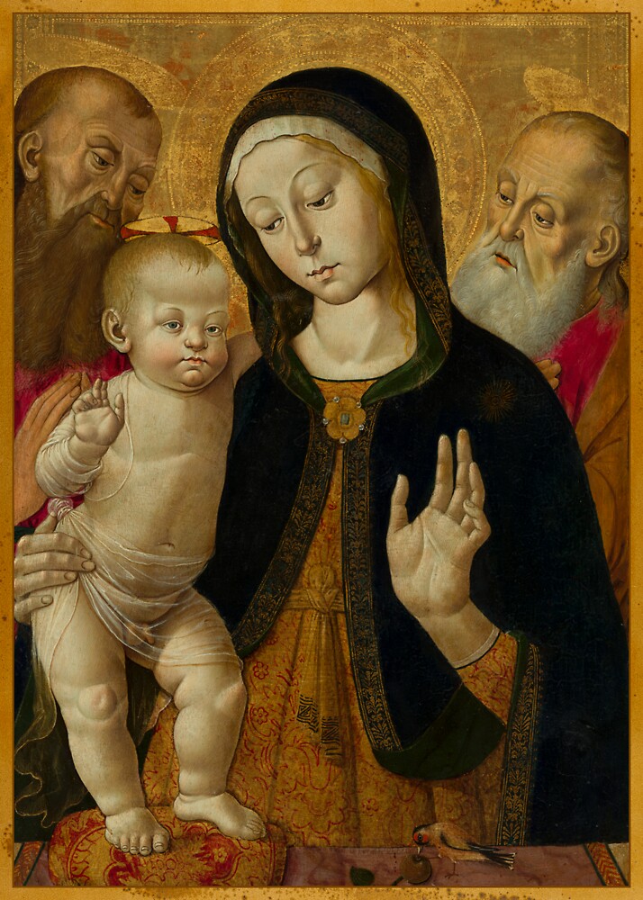 "Madonna and Child with Two Hermit Saints, early 1480s" by Nymza ...