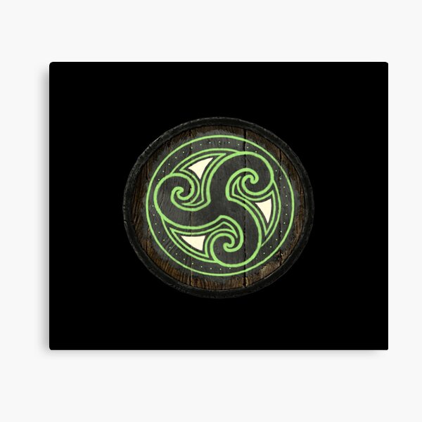 Morthal Shield Canvas Print