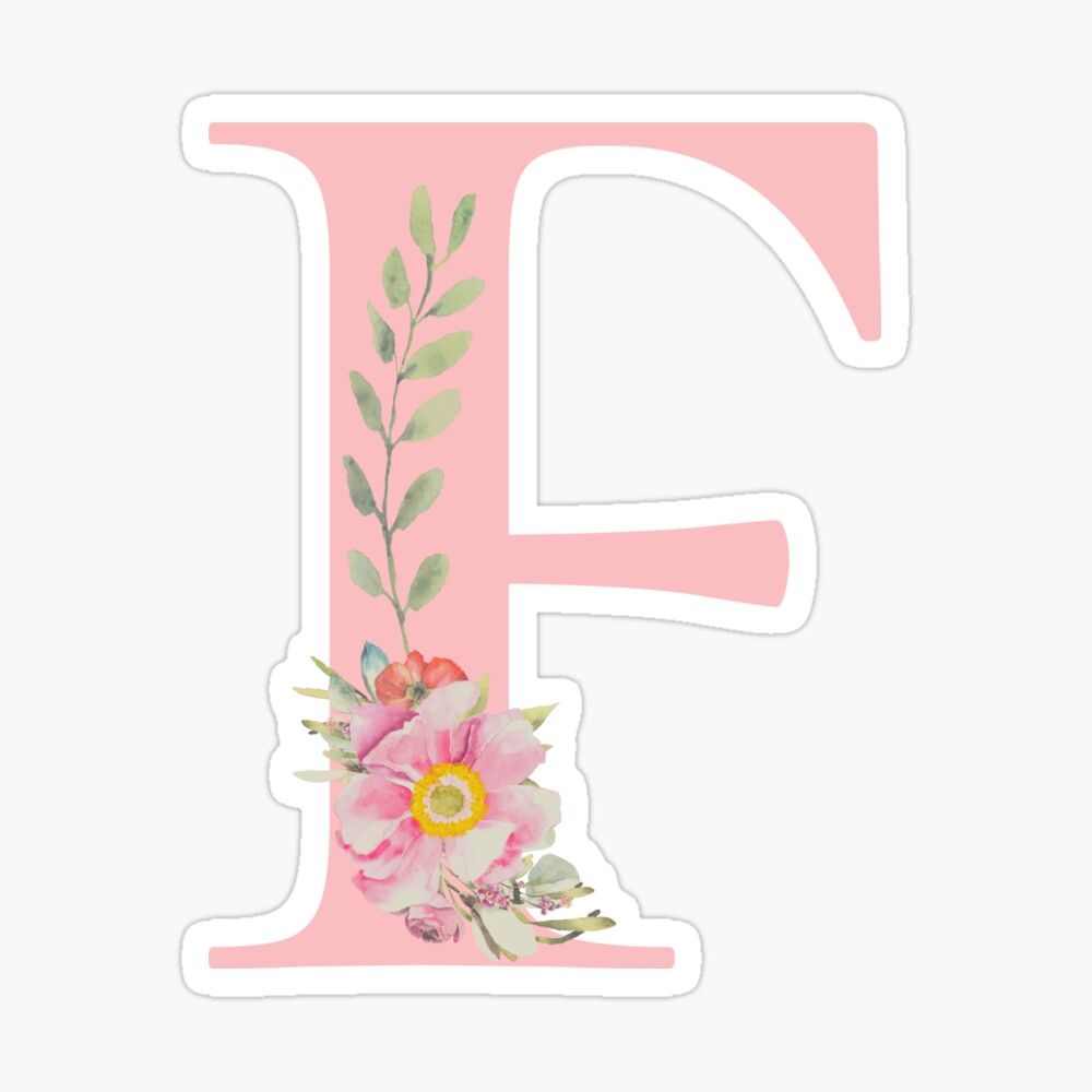 F: Flower Journal, Monogram Initial Capital Letter F, Cute Personalized  Floral Diary for Women, Teens and Girls: Bloom Design, Flower:  9798553002220: : Books