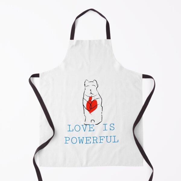 Item preview, LOVE IS POWER BEAR  designed and sold by JomarysStickers.