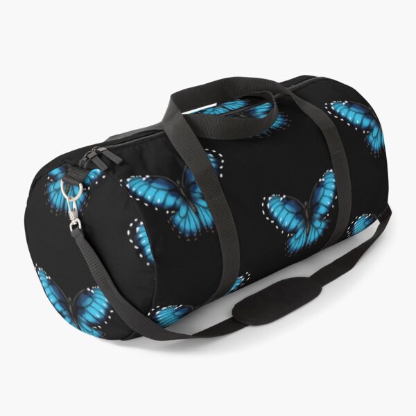 Blue Morpho Butterfly Duffle Bag