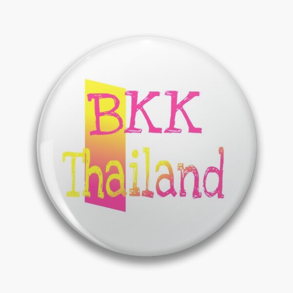 Item preview, BKK Thailand Yellow and Pink (White Background) designed and sold by KacyCupcake.