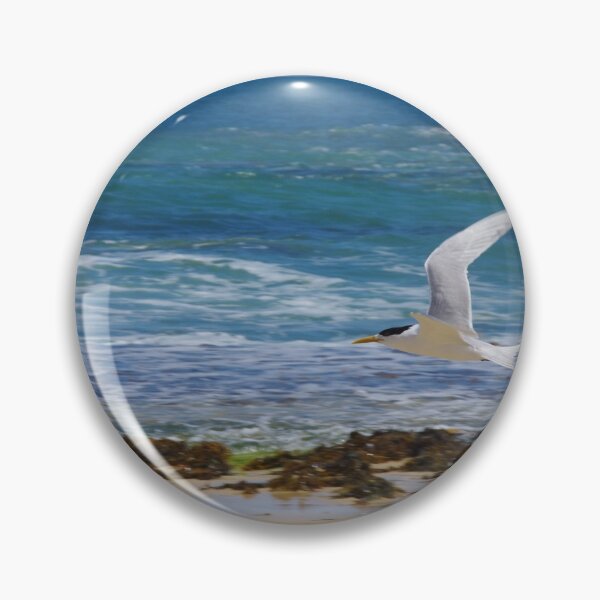 Item preview, Off Out To Sea - Greater Crested Tern designed and sold by lezvee.