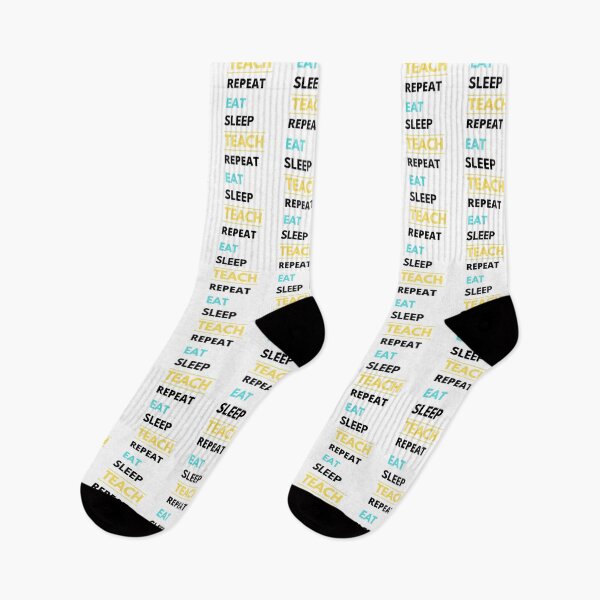 Item preview, Eat Sleep Teach Repeat designed and sold by Oreo2020 Creations.