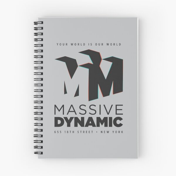 Item preview, Massive Dynamic (black version) designed and sold by monsieurgordon.