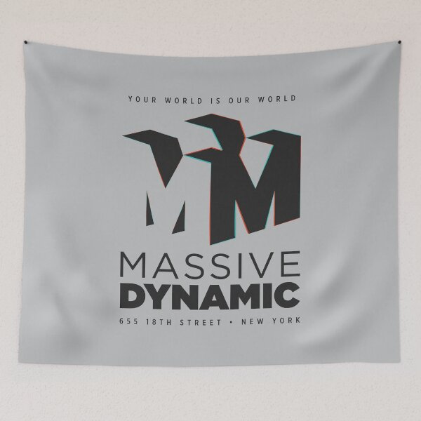 Item preview, Massive Dynamic (black version) designed and sold by monsieurgordon.