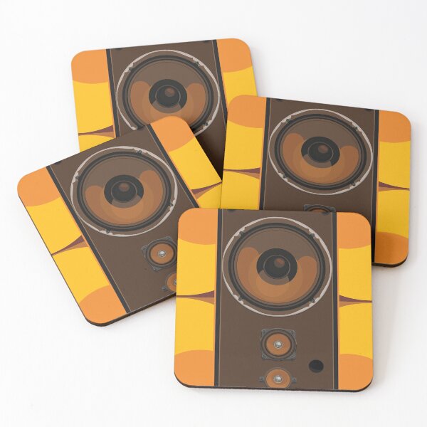 Item preview, Vintage Speaker on retro background designed and sold by timmyce.