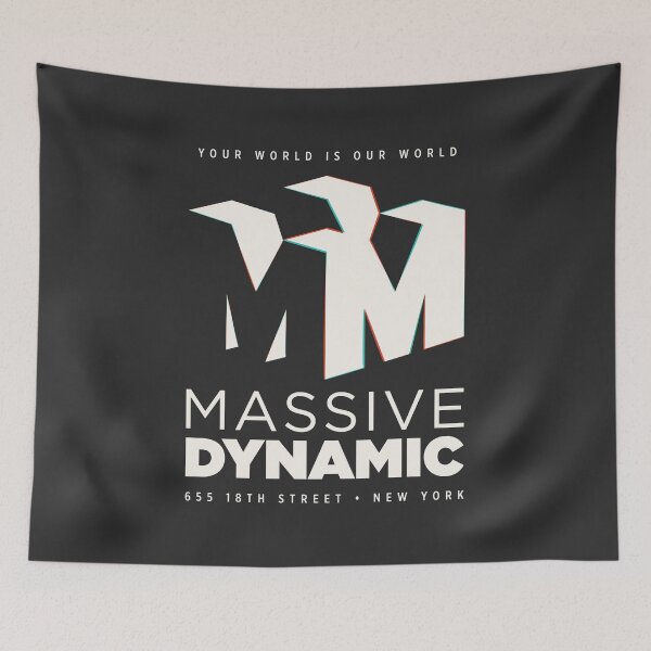 Item preview, Massive Dynamic (white version) designed and sold by monsieurgordon.