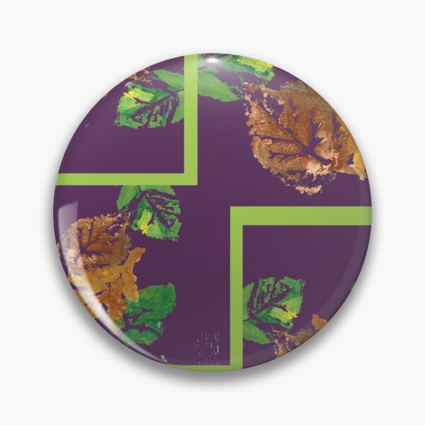 Item preview, Leaf Painting in Acrylic, Thanksgiving, digital lime green background designed and sold by djrunnels.