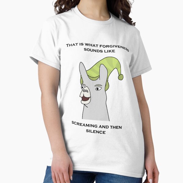 Item preview, Llamas with Hats - "That is what forgiveness sounds like" designed and sold by NickHasling.