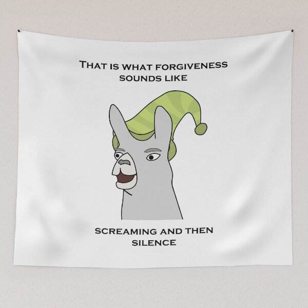 Item preview, Llamas with Hats - "That is what forgiveness sounds like" designed and sold by NickHasling.