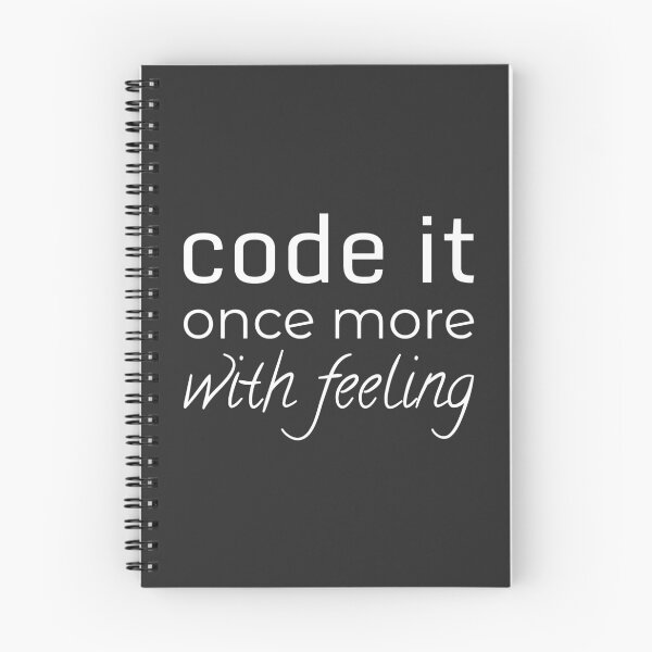 Item preview, Code It Once More with Feeling designed and sold by ProgrammerSense.