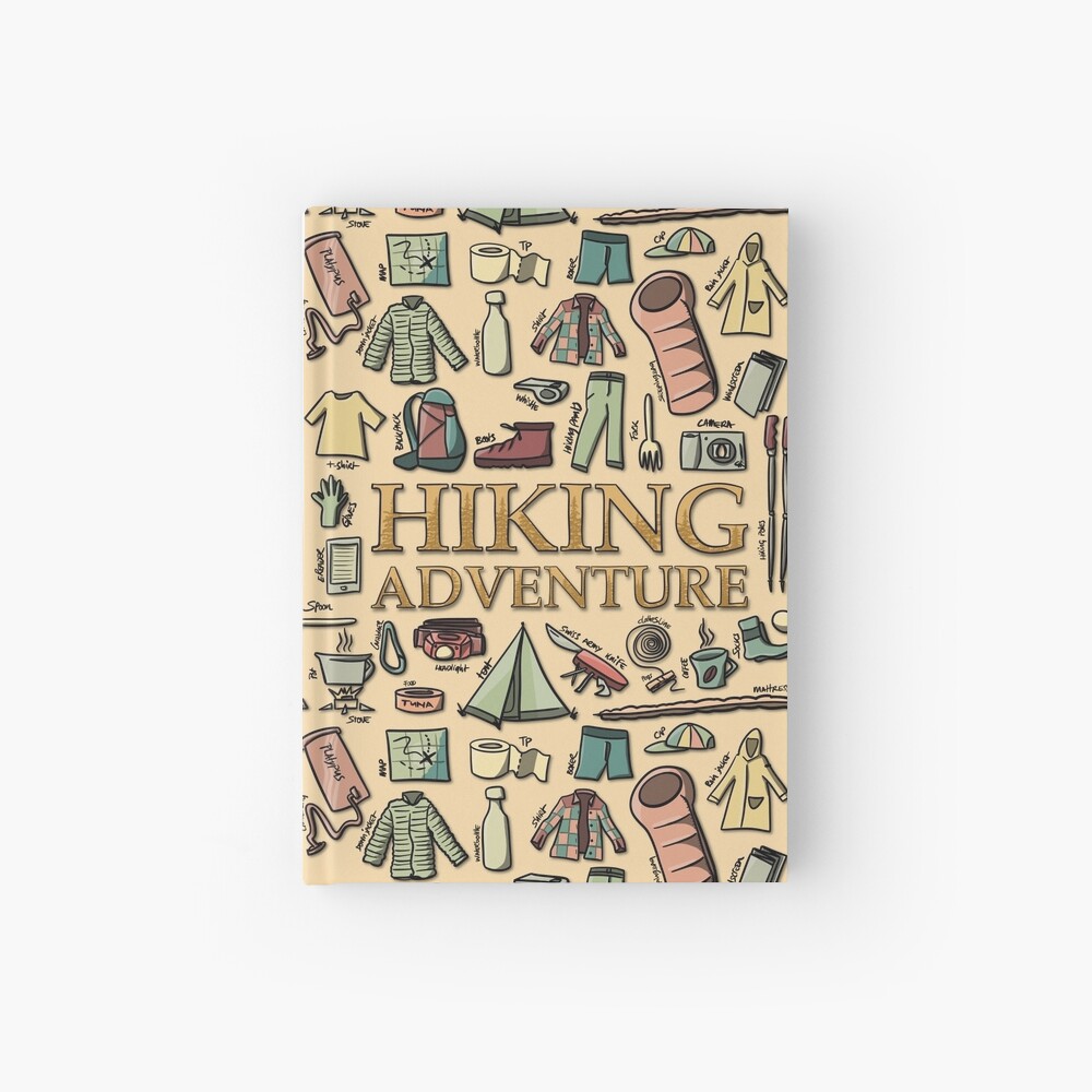Hiking Adventure Hardcover Journal