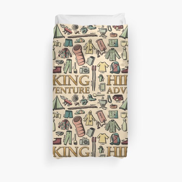Hiking Adventure Duvet Cover