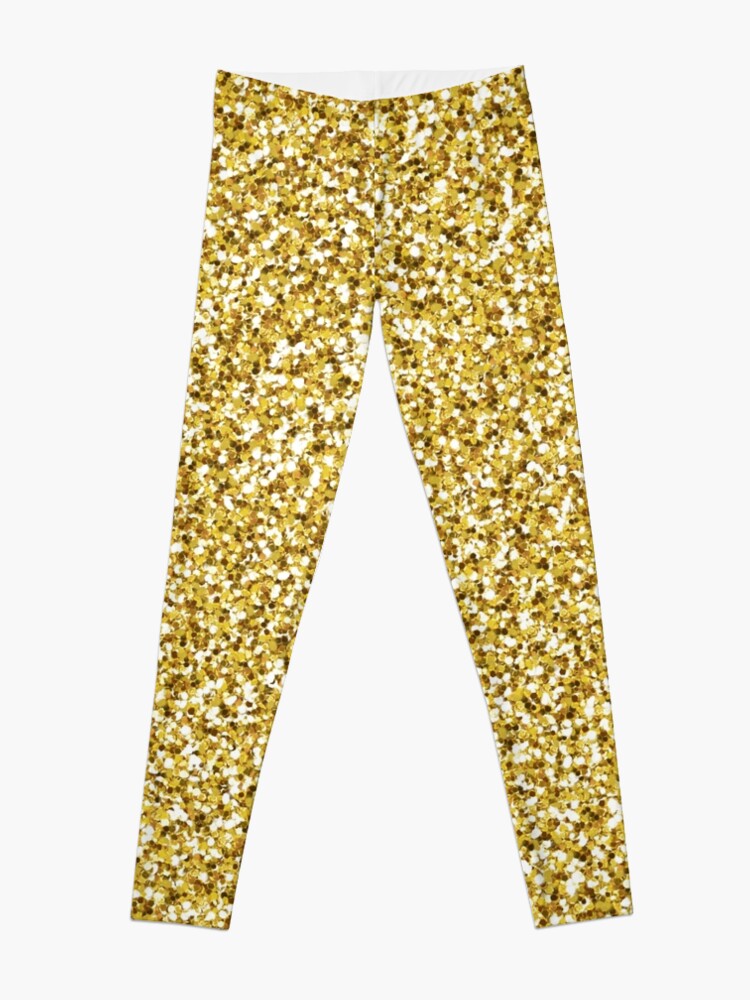 nike gold glitter leggings