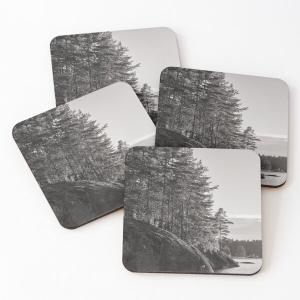 Item preview, Lake Matilda view 2 bw. Teijo National Park designed and sold by Jouko Lehto Photography.