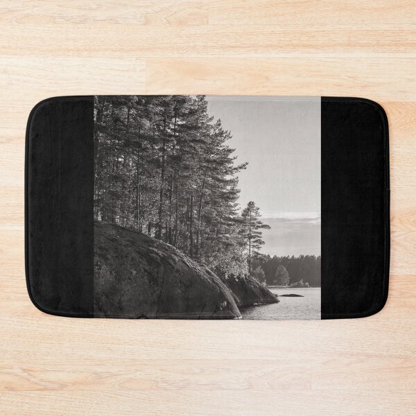 Item preview, Lake Matilda view 2 bw. Teijo National Park designed and sold by Jouko Lehto Photography.