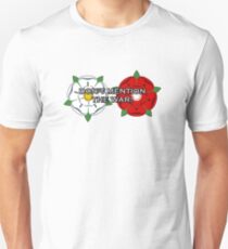 Don't Mention The War! (War of the Roses Style) Unisex T-Shirt