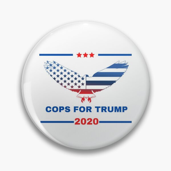Item preview, Cops For Trump 2020 designed and sold by LoveGiftHub.