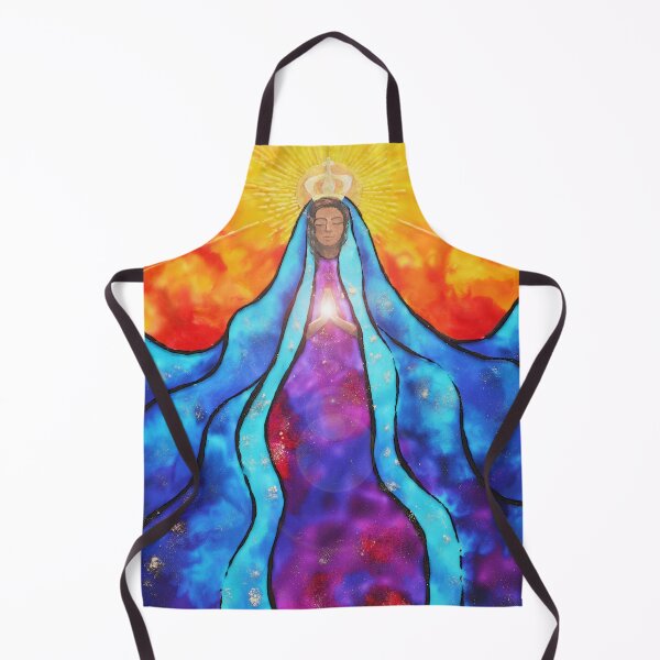 Item preview, Appearred Virgin Mary Stained glass designed and sold by MandalaSoul.