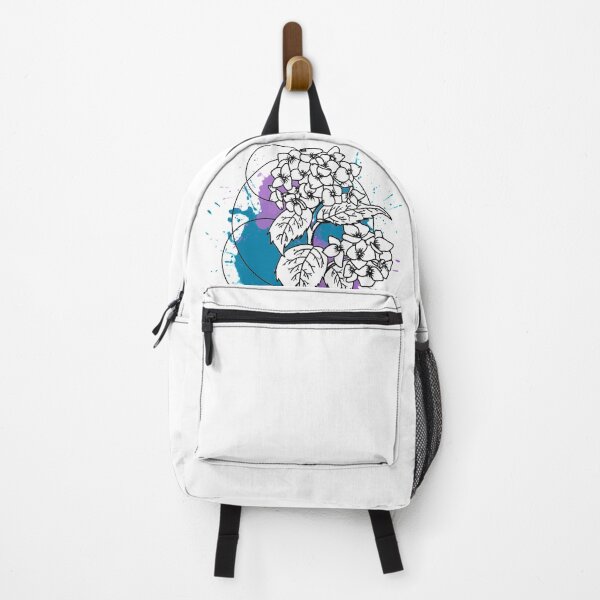 Item preview, Hydrangea splatter art designed and sold by PolosPolis.
