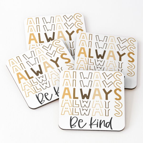 Item preview, Always Be Kind (black) designed and sold by wacheypena.