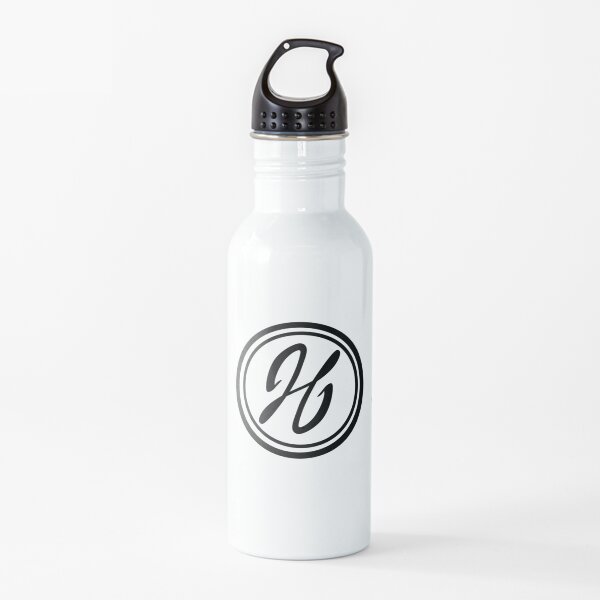 J. J. Hanna Logo in Blue Water Bottle
