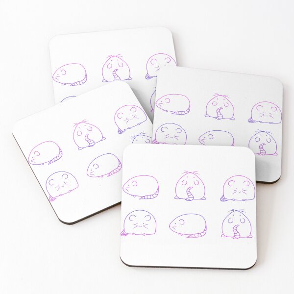 Item preview, Purple and Blue Rats designed and sold by LilacLynx.