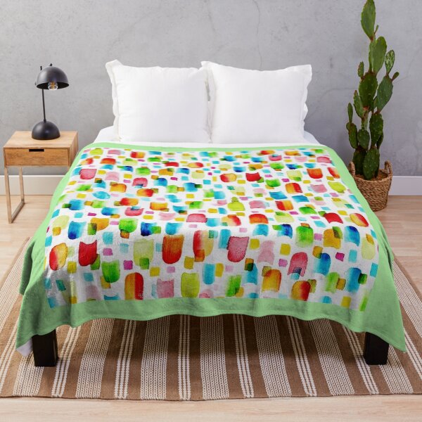 Item preview, multicolor arty, printed pattern, confetti tutti fruti / watercolor / 1 designed and sold by voicivoila.
