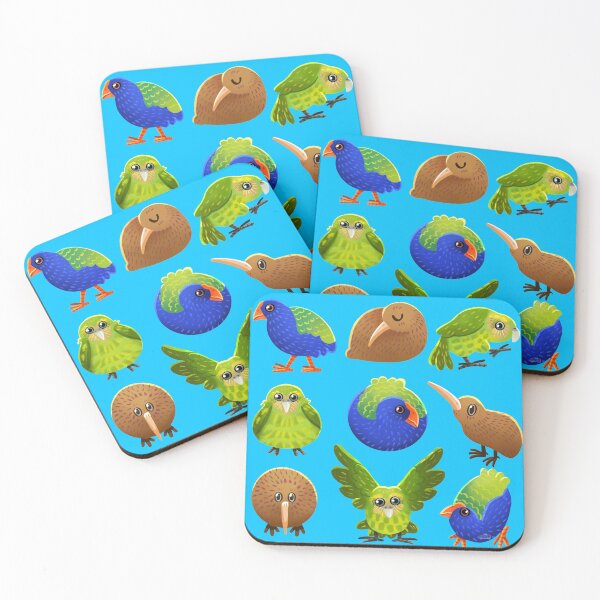 Item preview, New Zealand’s birds designed and sold by JenChibi.