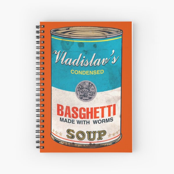 Vladislav's Basghetti, What We Do in the Shadows Spiral Notebook