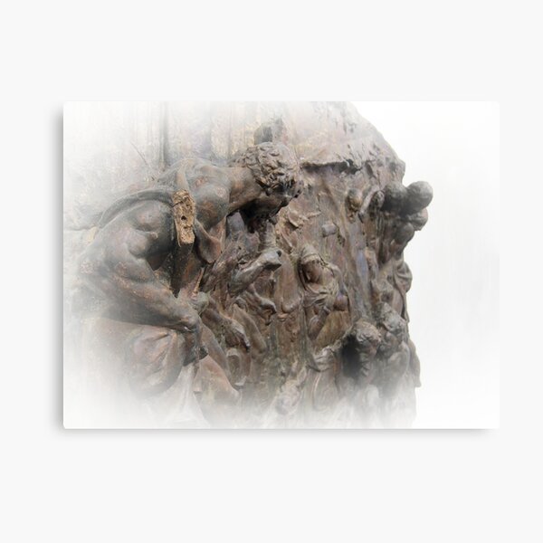 Bronze carvings, Museo Bandini, Fiesole, Italy Canvas Print