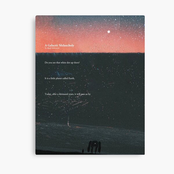 A Galactic Melancholy I Canvas Print