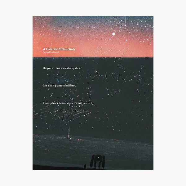 A Galactic Melancholy I Photographic Print